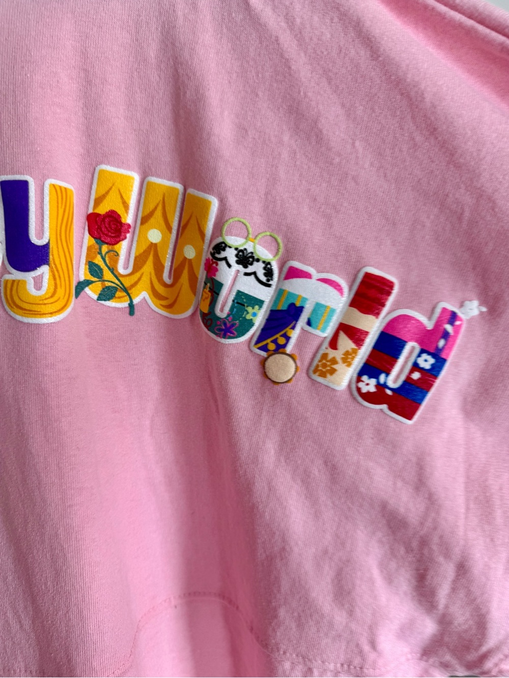 NWT Disney Parks Walt Disney World Princess Pink Spirit Jersey XXL - Picture 10 of 12